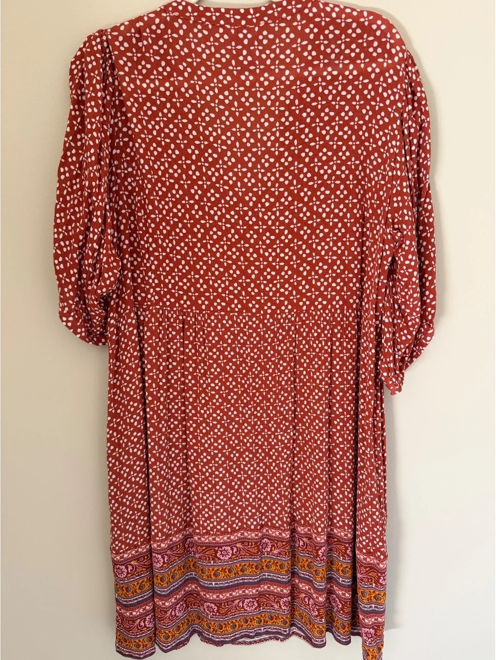 XL Knox Rose 100% Rayon midi dress